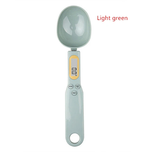 Digital Kitchen Scale with Measuring Spoon