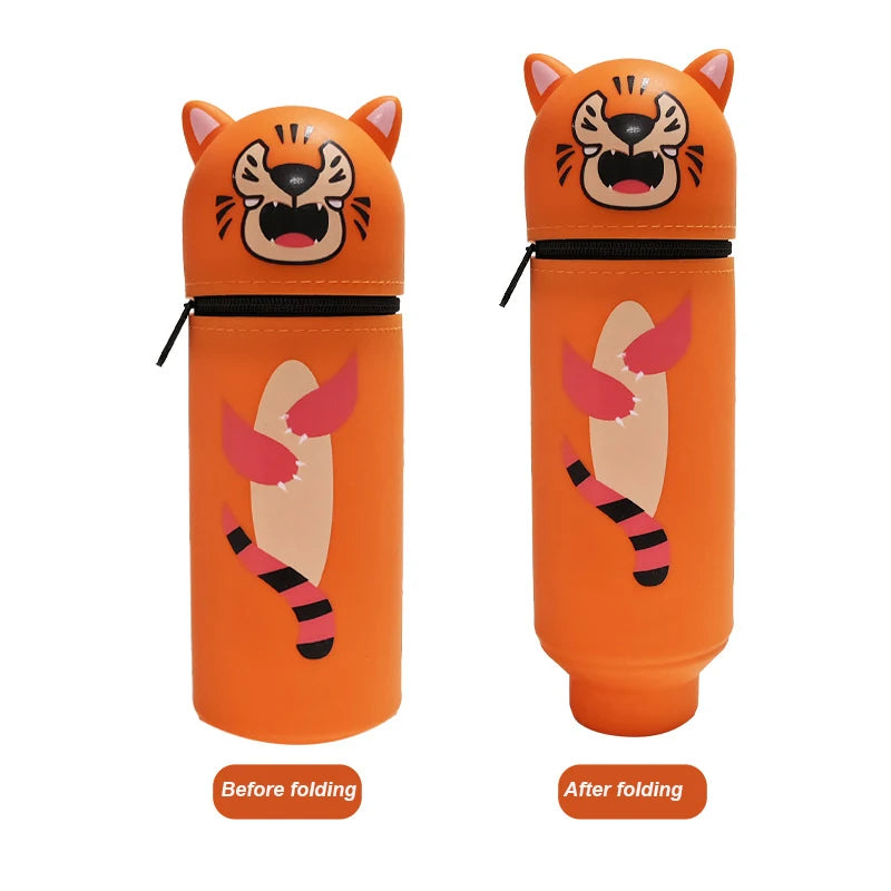 Cute Animal Silicone Pencil Case