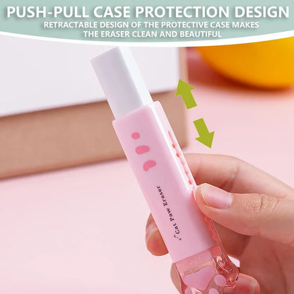 Retractable Rubber Pencil Erasers