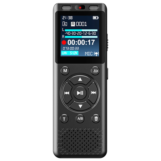 Rechargeable Digital Voice Recorder with Noise Reduction