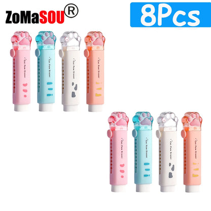 Retractable Rubber Pencil Erasers