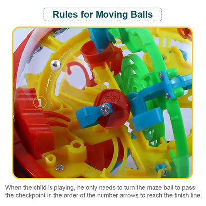 3D Maze Ball Puzzle