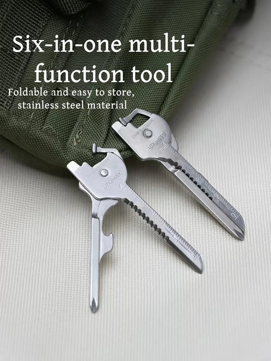 6-in-1 Multi-Function Folding Tool