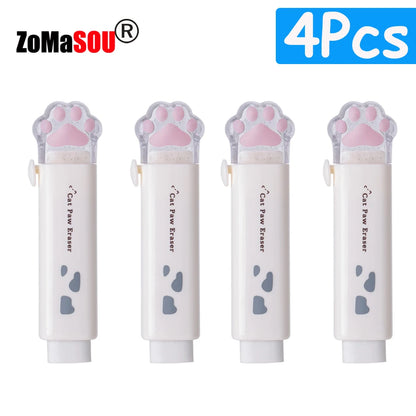 Retractable Rubber Pencil Erasers