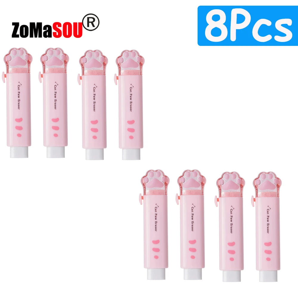 Retractable Rubber Pencil Erasers