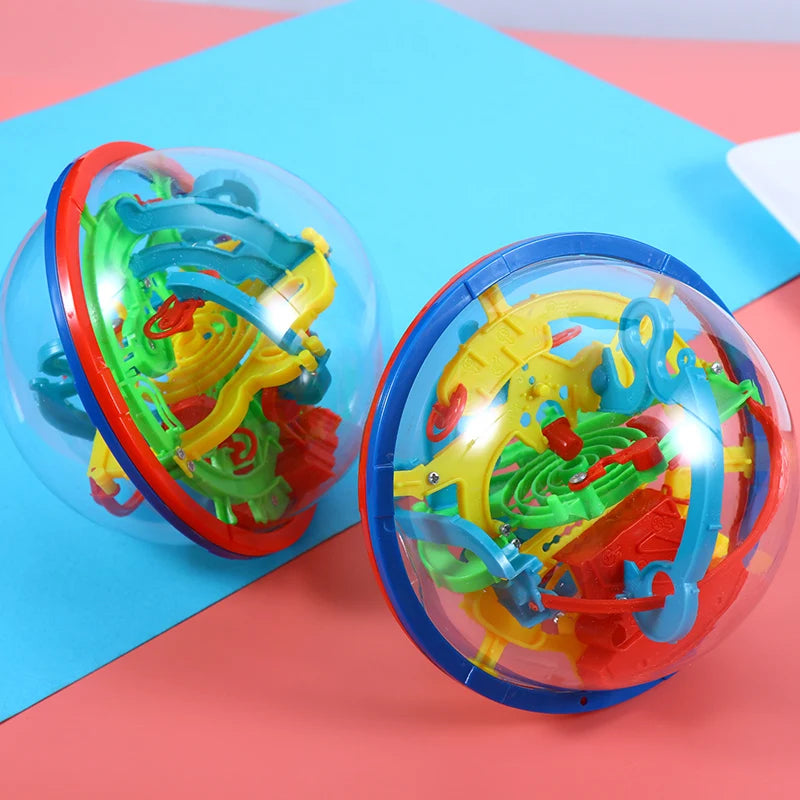 3D Maze Ball Puzzle