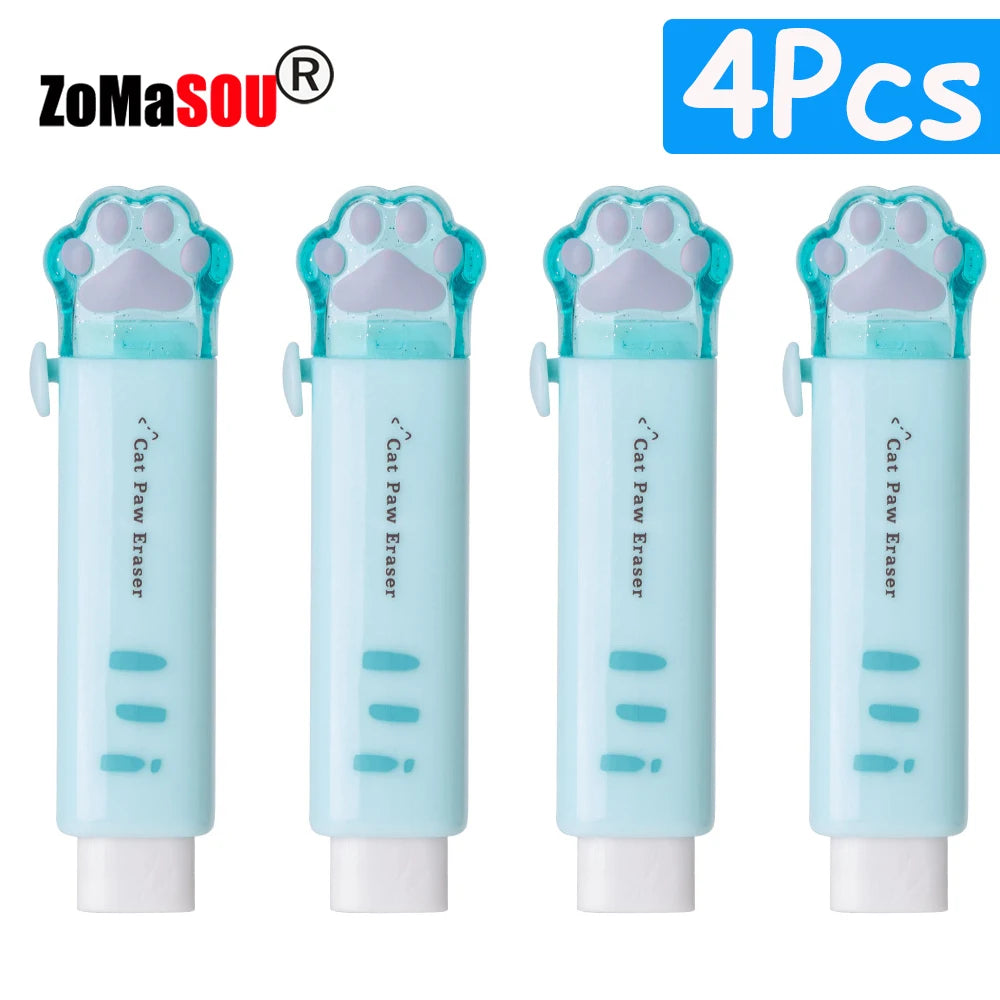 Retractable Rubber Pencil Erasers