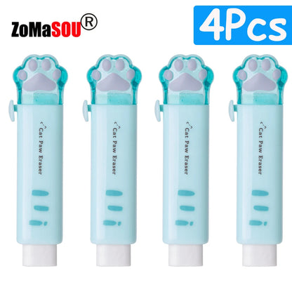 Retractable Rubber Pencil Erasers