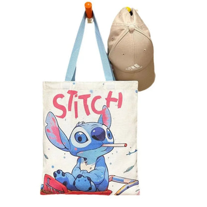 Cute Cartoon Canvas Tote Bag