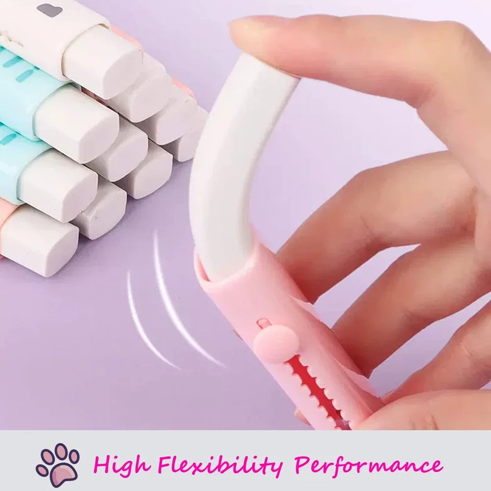 Retractable Rubber Pencil Erasers