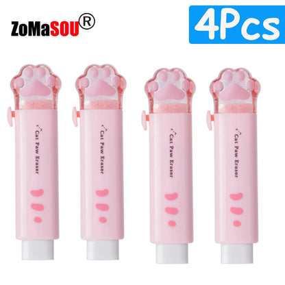 Retractable Rubber Pencil Erasers