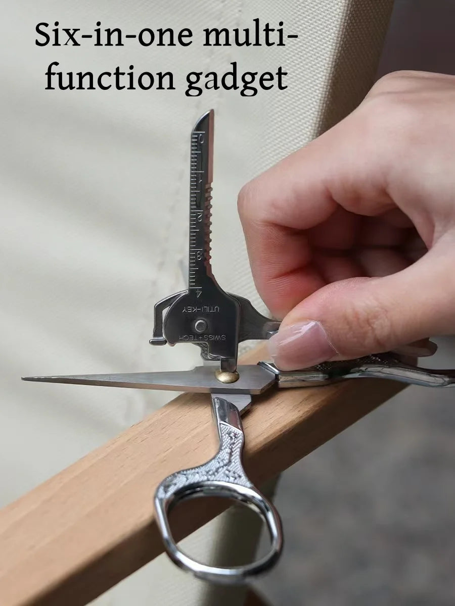 6-in-1 Multi-Function Folding Tool