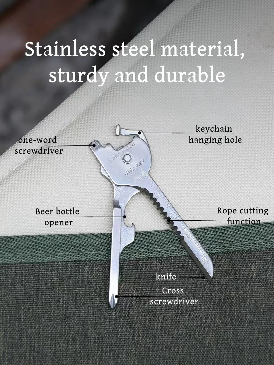 6-in-1 Multi-Function Folding Tool