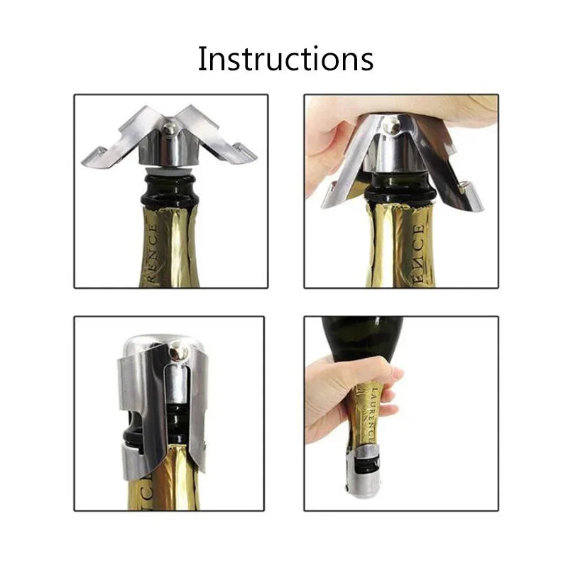 Stainless Steel Vacuum Sealer for Sparkling & Liquor