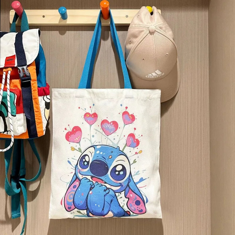Cute Cartoon Canvas Tote Bag