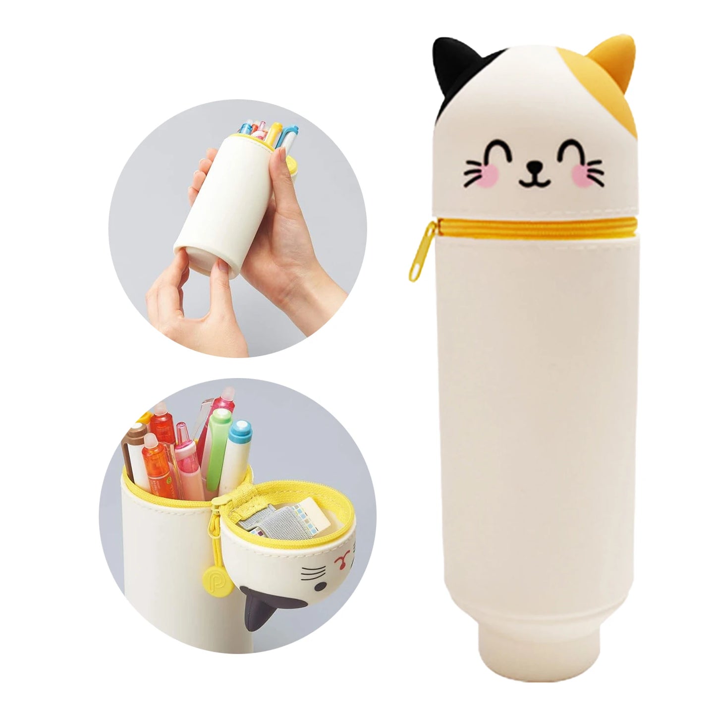 Cute Animal Silicone Pencil Case