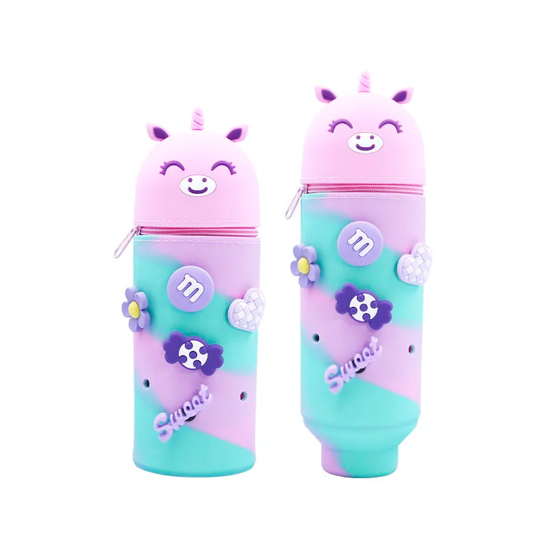 Cute Animal Silicone Pencil Case