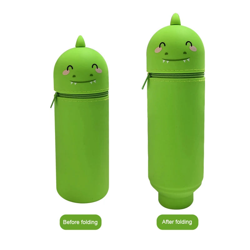 Cute Animal Silicone Pencil Case