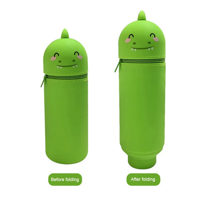 Cute Animal Silicone Pencil Case