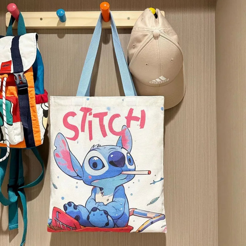 Cute Cartoon Canvas Tote Bag