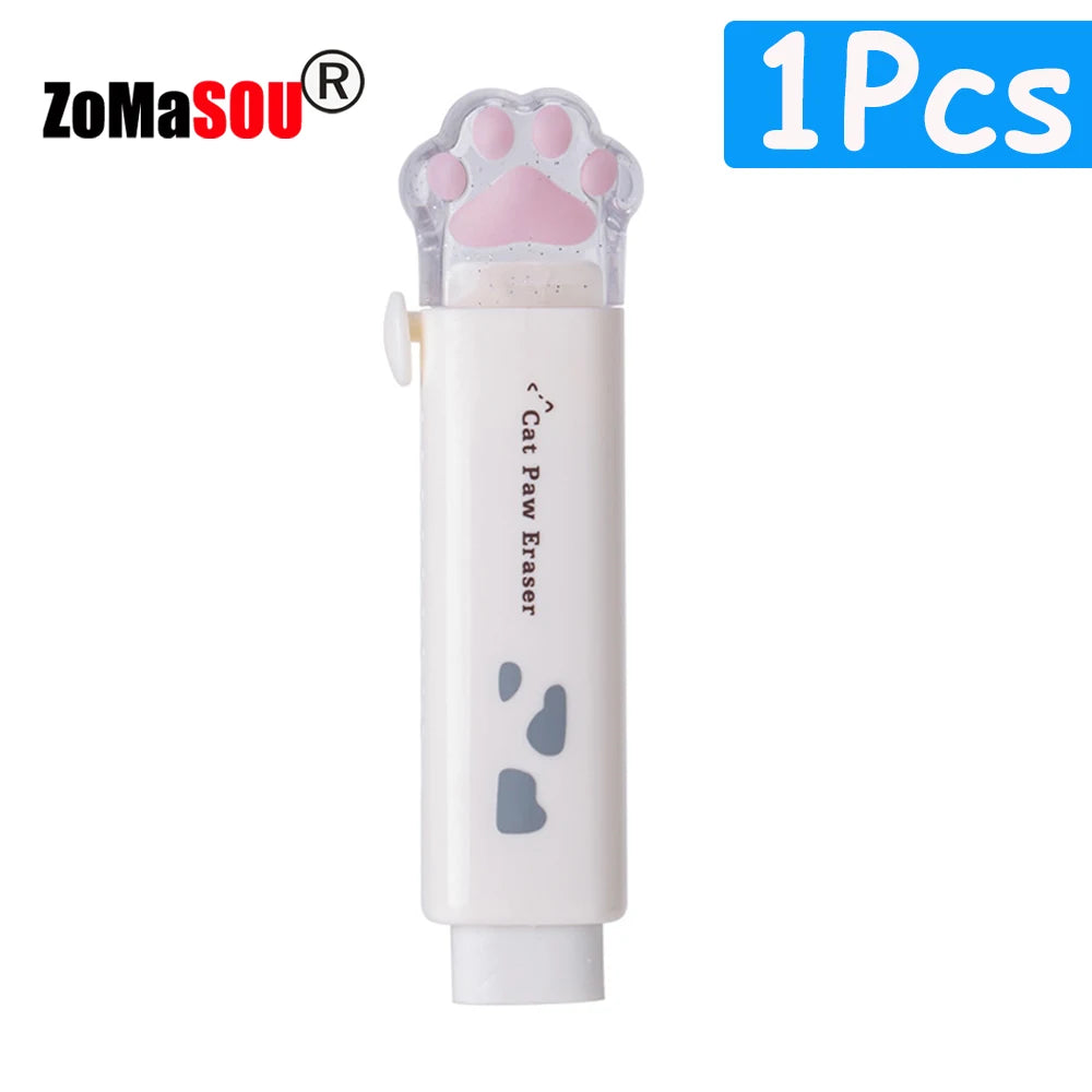 Retractable Rubber Pencil Erasers
