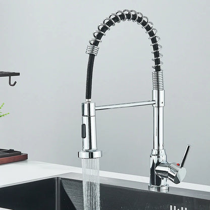 Stainless Steel Mixer Tap with Spray Head