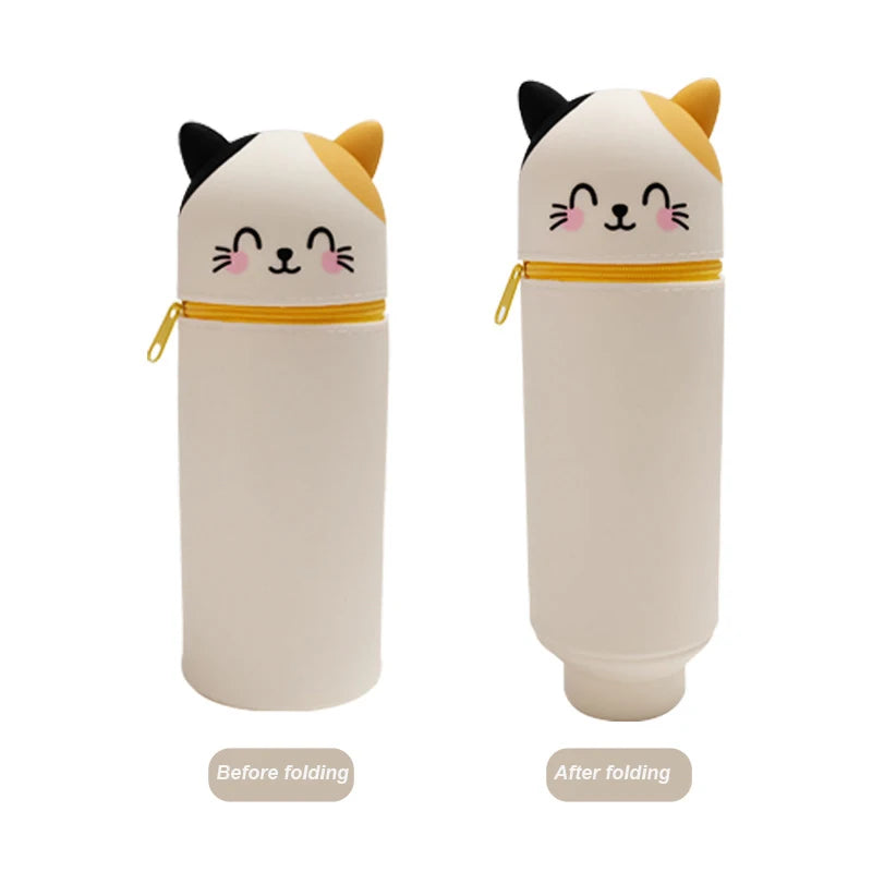 Cute Animal Silicone Pencil Case