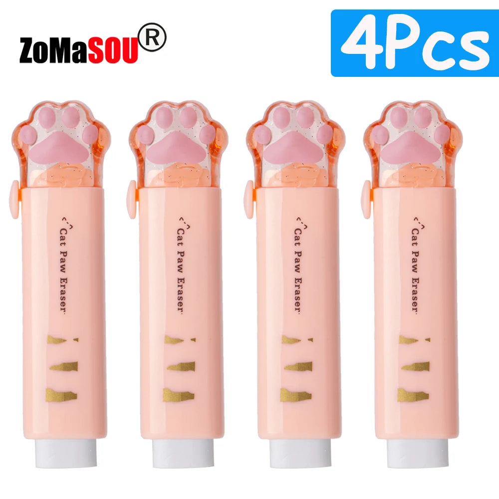 Retractable Rubber Pencil Erasers