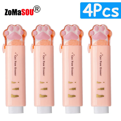 Retractable Rubber Pencil Erasers