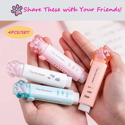Retractable Rubber Pencil Erasers